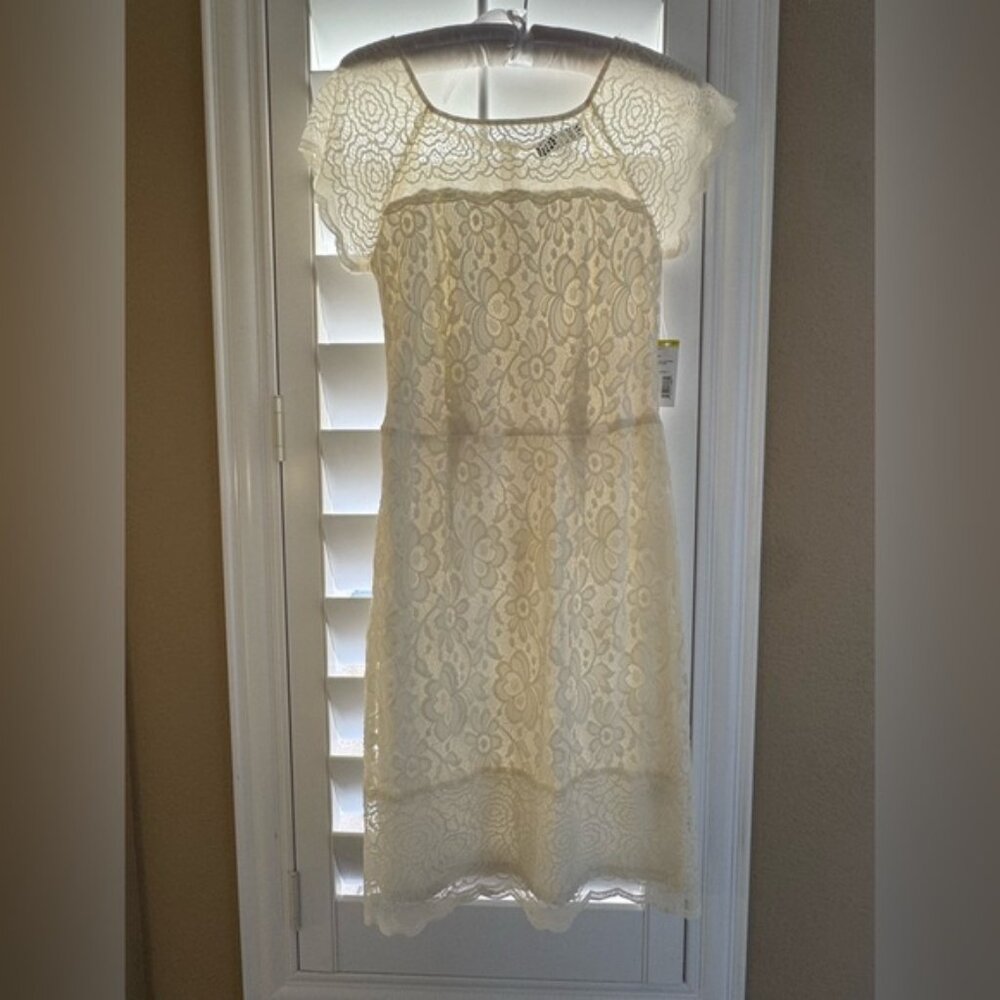 Simply Styled by Sears Crochet Lace Dress – Juniors M (NWT)